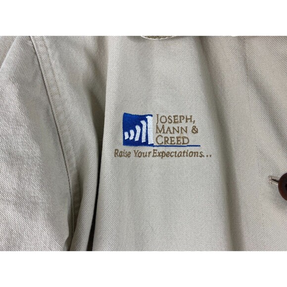 LL Bean Women 1X Barn Coat Chore Jacket Removable Lining Embroidered Logo - Picture 4 of 8